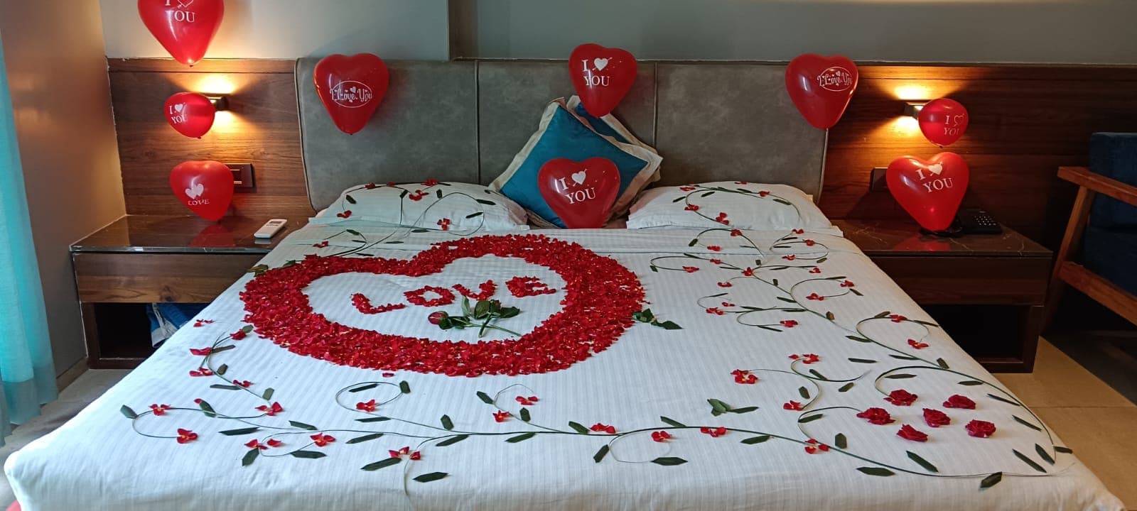 Rose Petal Arrangement